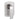 Close-up of the brushed nickel finish on the Aquaperla Esperia wall shower mixer