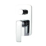 Aquaperla Esperia Chrome shower wall mixer with diverter