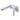 Aquaperla Esperia Chrome wall basin mixer set with spout