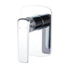 Aquaperla Esperia Chrome wall shower mixer for shower or bath