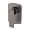 Aquaperla Esperia Gunmetal wall shower mixer for shower or bath