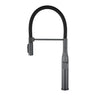 Aquaperla Gunmetal Pull Out Kitchen Mixer Tap - Flexible Spout, Magnetic Spray Dock