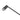 Aquaperla Gunmetal Single Towel Rail 600mm, view 3