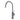 Aquaperla Gunmetal Slim Gooseneck Kitchen Mixer Tap - Pin Lever, view 2