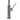 Aquaperla Gunmetal Slim Gooseneck Kitchen Mixer Tap - Pin Lever, view 4
