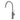 Aquaperla Gunmetal Slim Gooseneck Kitchen Mixer Tap - Pin Lever