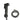 Aquaperla Gunmetal Toilet Bidet Spray Kit - Square Handheld Sprayer, 1.2m Hose