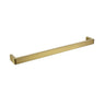Aquaperla Ivano Brushed Brass Single Towel Rail 600mm