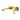 Aquaperla Ivano Brushed Brass wall basin mixer set with spout, view 2