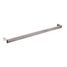Aquaperla Ivano Brushed Nickel Single Towel Rail 800mm