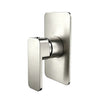 Aquaperla Ivano Brushed Nickel wall shower mixer for shower or bath