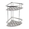 Aquaperla Ivano Chrome Corner Shower Caddy