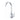 Aquaperla Ivano Chrome Gooseneck Kitchen Mixer Tap - Square Lever