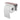 Aquaperla Ivano Chrome Toilet Roll Holder with Shelf, view 4