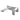 Aquaperla Ivano Chrome wall basin mixer set with spout