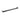 Aquaperla Ivano Gunmetal Single Towel Rail 600mm