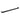 Aquaperla Ivano Matte Black Single Towel Rail 800mm