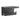 Aquaperla Ivano Matte Black Toilet Roll Holder with Shelf