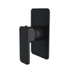 Aquaperla Ivano Matte Black wall shower mixer for shower or bath