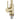 Aquaperla Light Brushed Brass Gooseneck Kitchen Mixer Tap - Round Pin Lever, view 4
