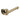 Aquaperla Light Brushed Brass Swivel Bath Spout 240mm - Round Wall Spout, view 3