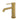 Aquaperla Lucid Pin Brushed Brass basin mixer tap for bathroom vanity basins