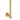 Aquaperla Lucid Pin Brushed Brass Hand Towel Rail, view 3