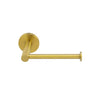 Aquaperla Lucid Pin Brushed Brass Toilet Roll Holder