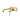 Aquaperla Lucid Pin Brushed Brass wall basin mixer set with spout, view 2