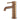 Aquaperla Lucid Pin Brushed Copper basin mixer tap for bathroom vanity basins