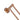 Aquaperla Lucid Pin Brushed Copper Double Towel Rail 790mm, view 3