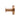 Aquaperla Lucid Pin Brushed Copper Robe Hook, view 3