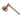 Aquaperla Lucid Pin Brushed Copper Single Towel Rail 790mm, view 4
