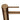 Close-up of the brushed copper finish and lever on the Aquaperla Lucid Pin tall basin mixer