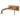 Aquaperla Lucid Pin Brushed Copper wall basin mixer set with spout