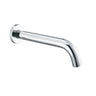 Aquaperla Lucid Pin Chrome Bath Spout 160mm - Round Wall Spout