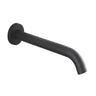 Aquaperla Lucid Pin Gunmetal Bath Spout 160mm - Round Wall Spout