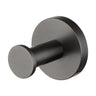 Aquaperla Lucid Pin Gunmetal Robe Hook