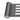 Aquaperla Lucid Pin Gunmetal Shower Shelf 400mm, view 2
