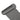 Aquaperla Lucid Pin Gunmetal Shower Shelf 400mm, view 3