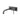 Aquaperla Lucid Pin Gunmetal wall basin mixer set with spout