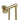 Aquaperla Lucid Pin Light Brushed Brass Double Towel Rail 790mm, view 3
