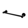 Aquaperla Lucid Pin Matte Black Hand Towel Rail