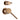 Aquaperla Lucid Pin separate plates Brushed Copper shower wall mixer with diverter, alternate view