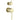 Aquaperla Lucid Pin separate plates Light Brushed Brass shower wall mixer with diverter