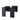 Aquaperla Matte Black Square Shower Wall Taps - Lever Handles