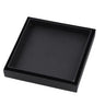 Aquaperla Matte Black Tile Insert Floor Waste 120x120mm