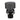 Close-up of the brushed gunmetal finish on the Aquaperla Moon gooseneck basin mixer