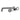 Aquaperla Moon separate plates Gunmetal wall basin mixer set with spout