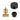 Aquaperla Moon Matte Black progressive wall shower mixer parts: knurled knob, sleeve and wall flange